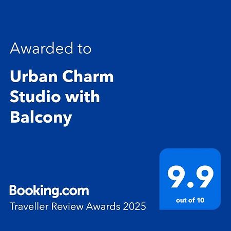 Urban Charm Studio With Balcony تيرانا المظهر الخارجي الصورة