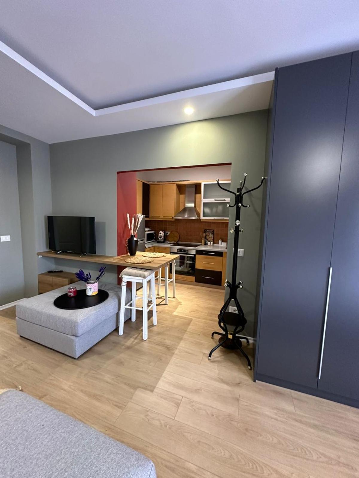 Urban Charm Studio With Balcony تيرانا المظهر الخارجي الصورة